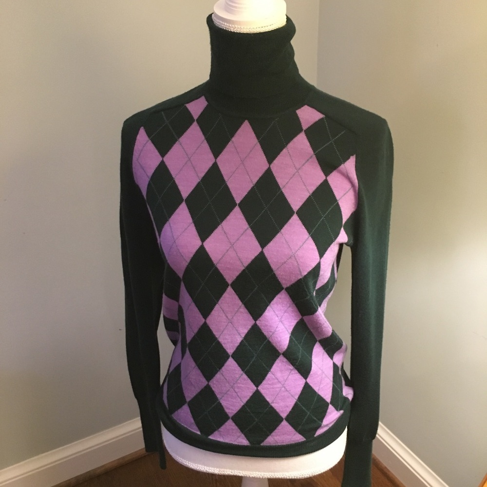 J Crew Merino Wool Turtleneck Sweater